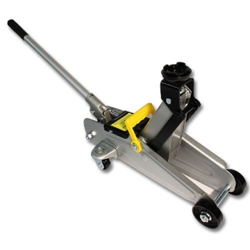 Arebos® Hydraulischer Wagenheber Rangierwagenheber 2 Tonnen mit extralanger Hubstange und Koffer - 